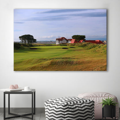 Portmarnock Golf Club Old Course, Golf Art Print,Gifts Golf Lover