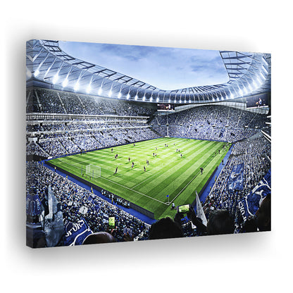Premier league Stadium, Stadium Canvas, Sport Art, Gift for him, Man Cave Decor, Art Print, Canvas Print Wall Art