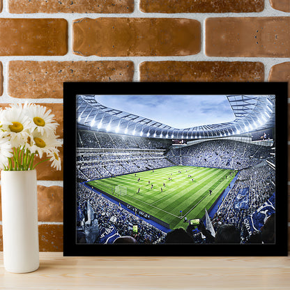 Premier league Stadium, Stadium Canvas, Sport Art, Gift for him, Framed Art Print Wall Decor, Picture Framed