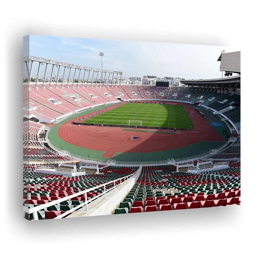 Prince Moulay Abdellah, Stadium Canvas, Sport Art, Gift for him, Man Cave Decor, Art Print, Canvas Print Wall Art