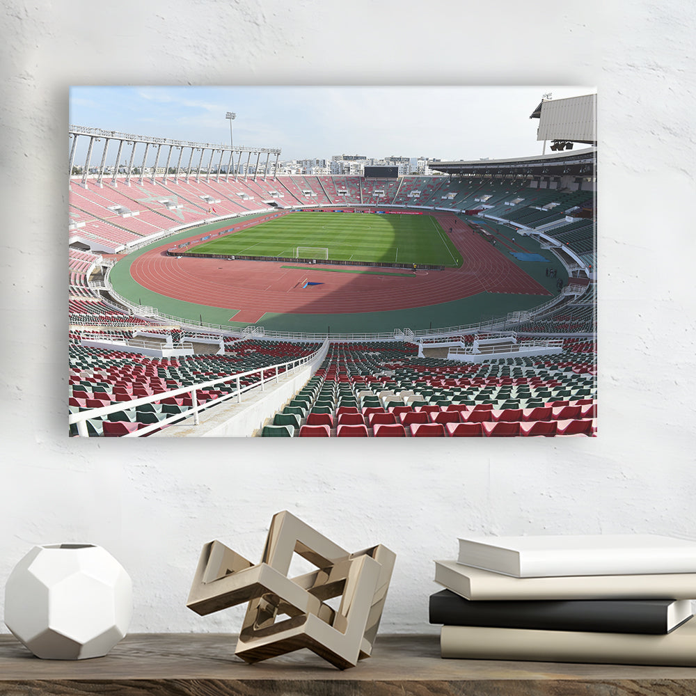 Prince Moulay Abdellah, Stadium Canvas, Sport Art, Gift for him, Man Cave Decor, Art Print, Canvas Print Wall Art