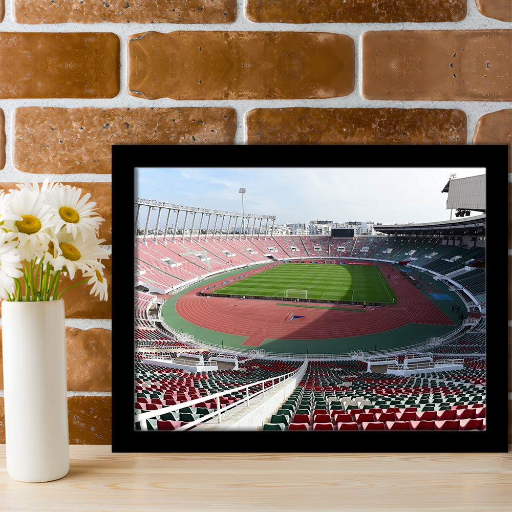 Prince Moulay Abdellah, Stadium Canvas, Sport Art, Gift for him, Framed Art Print Wall Decor, Picture Framed