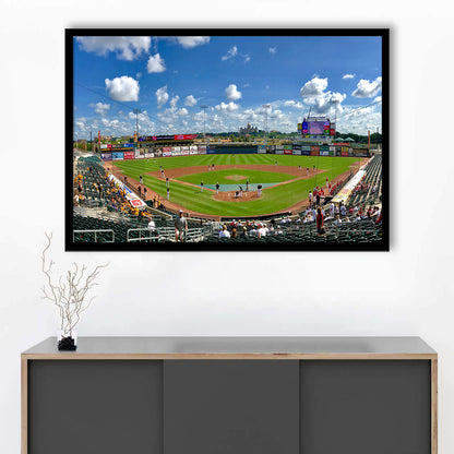 Principal Park, Stadium Canvas, Sport Art, Gift for him, Framed Art Print Wall Decor, Picture Framed