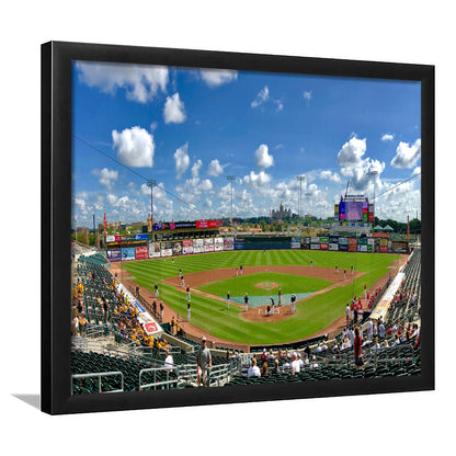 Principal Park, Stadium Canvas, Sport Art, Gift for him, Framed Art Print Wall Decor, Picture Framed
