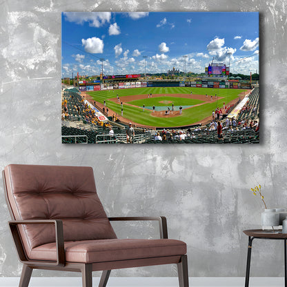 Principal Park, Stadium Canvas, Sport Art, Gift for him, Man Cave Decor, Art Print, Canvas Print Wall Art