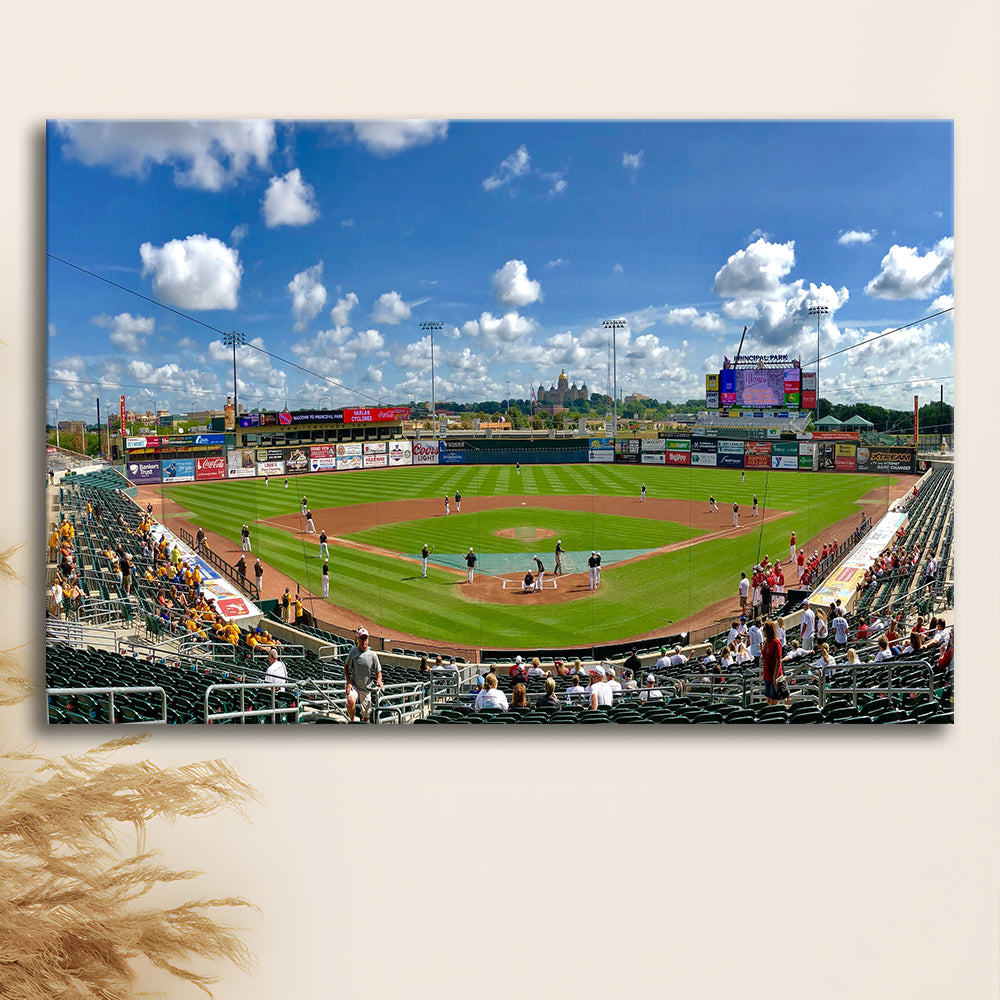Principal Park, Stadium Canvas, Sport Art, Gift for him, Man Cave Decor, Art Print, Canvas Print Wall Art