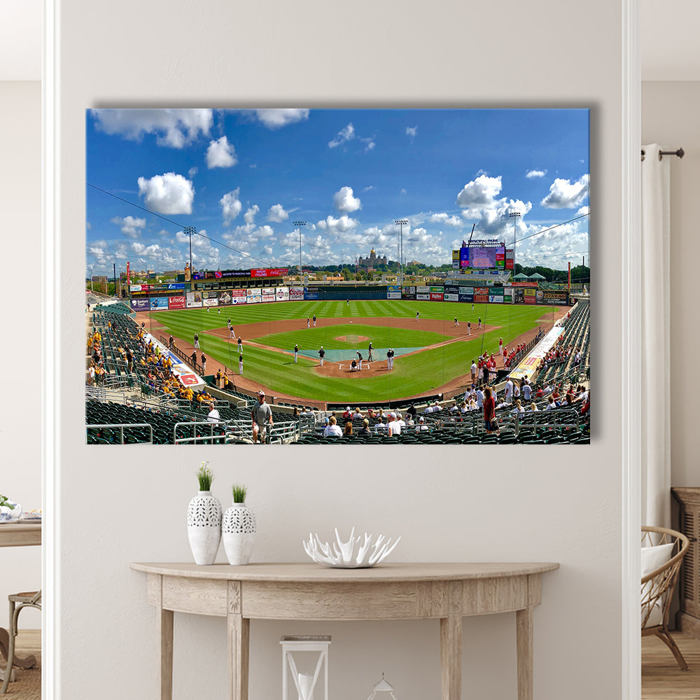 Principal Park, Stadium Canvas, Sport Art, Gift for him, Man Cave Decor, Art Print, Canvas Print Wall Art