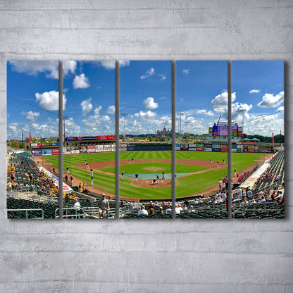 Principal Park, Stadium Canvas, Sport Art, 5 Panel B, Extra Large Canvas, Canvas Print Wall Art