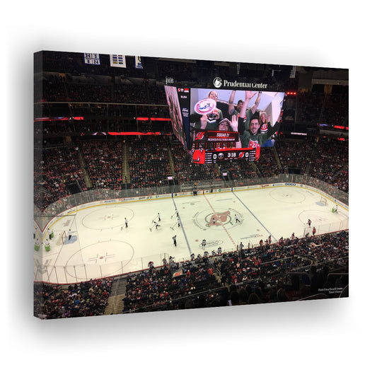 Prudential Center, Stadium Canvas, Sport Art, Gift for him, Man Cave Decor, Art Print, Canvas Print Wall Art