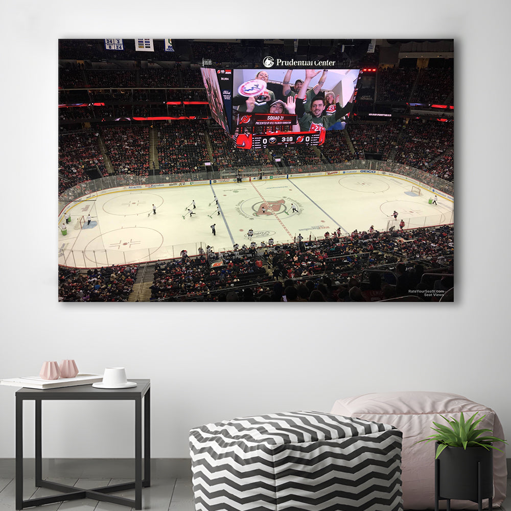 Prudential Center, Stadium Canvas, Sport Art, Gift for him, Man Cave Decor, Art Print, Canvas Print Wall Art