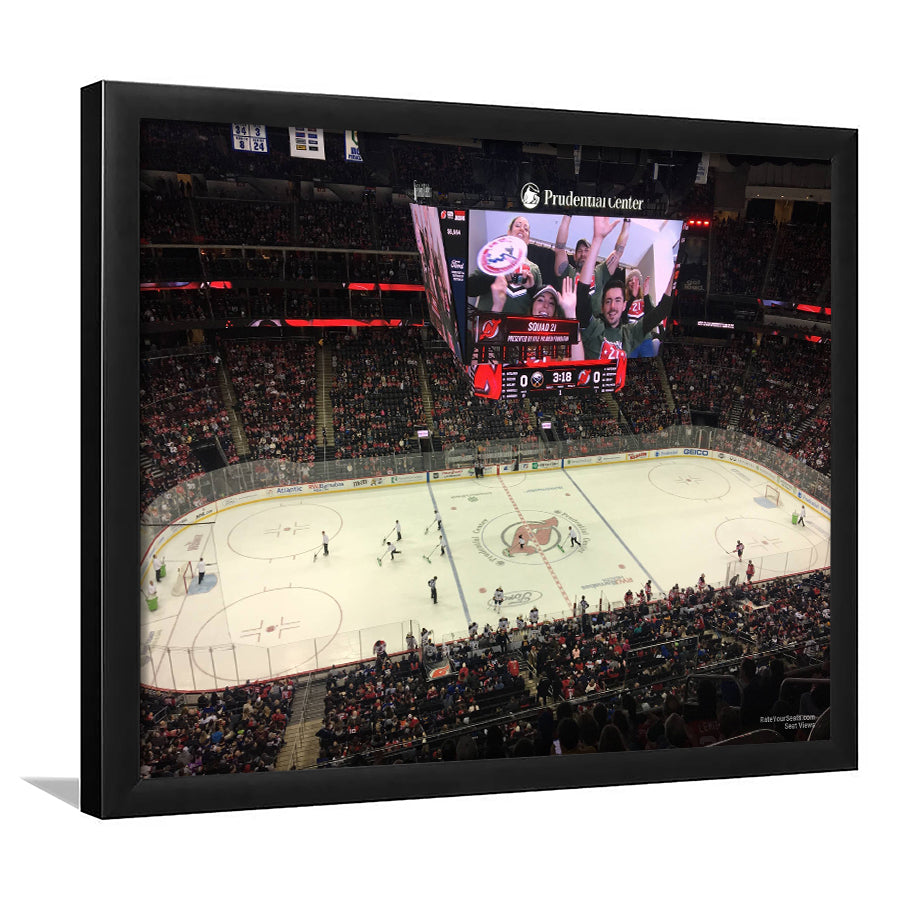 Prudential Center, Stadium Canvas, Sport Art, Gift for him, Framed Art Print Wall Decor, Picture Framed