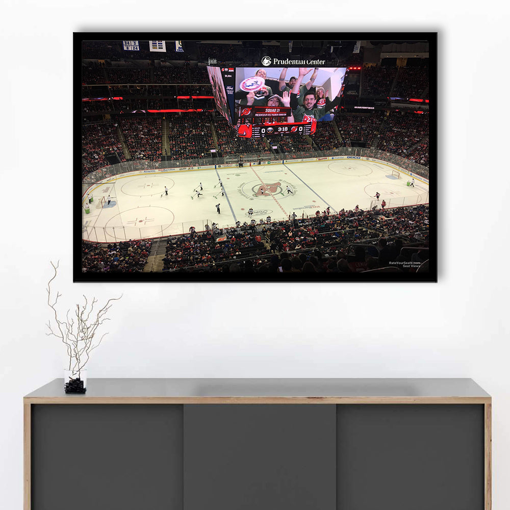 Prudential Center, Stadium Canvas, Sport Art, Gift for him, Framed Art Print Wall Decor, Picture Framed