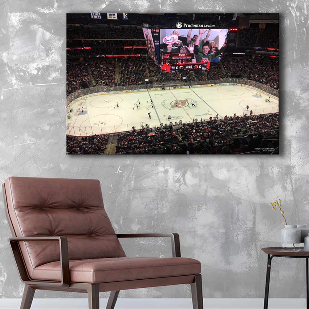 Prudential Center, Stadium Canvas, Sport Art, Gift for him, Man Cave Decor, Art Print, Canvas Print Wall Art