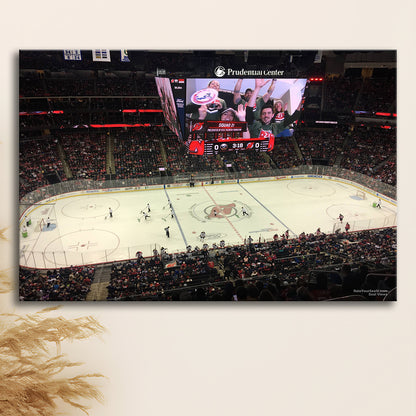 Prudential Center, Stadium Canvas, Sport Art, Gift for him, Man Cave Decor, Art Print, Canvas Print Wall Art