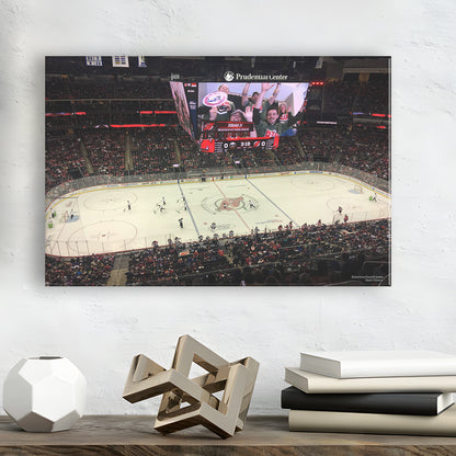 Prudential Center, Stadium Canvas, Sport Art, Gift for him, Man Cave Decor, Art Print, Canvas Print Wall Art
