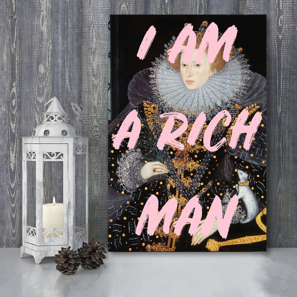 Queen Elizabeth I Rich Man Printed, Canvas Art Print Decor, Painting Art, Canvas Prints Wall Art