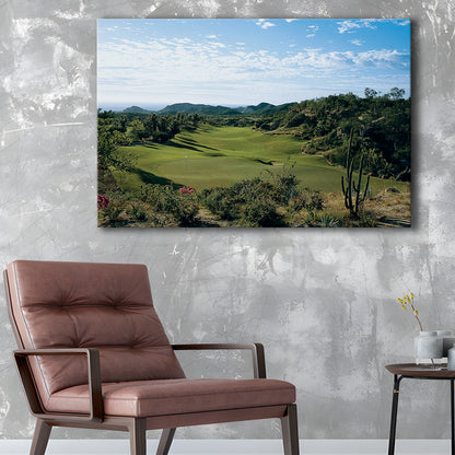 Querencia CC Golf Courses At Los Cabos, Mexico, Golf Art Print,Gifts Golf Lover