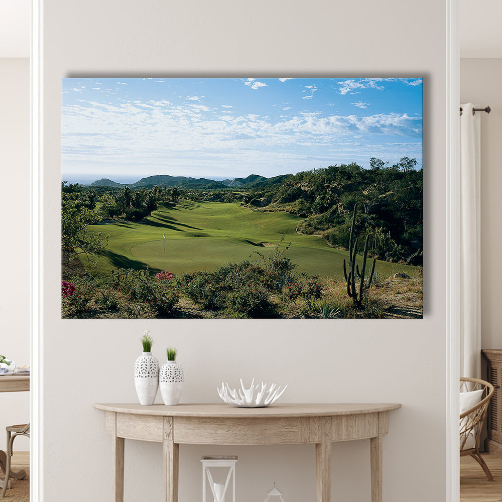 Querencia CC Golf Courses At Los Cabos, Mexico, Golf Art Print,Gifts Golf Lover