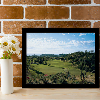 Querencia CC Golf Courses At Los Cabos, Mexico, Framed Art Print Wall Decor, Picture Framed