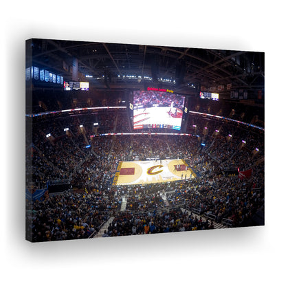 Quicken Loans Arena Cleveland, Stadium Canvas, Sport Art, Gift for him, Man Cave Decor, Art Print, Canvas Print Wall Art