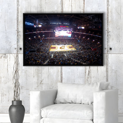 Quicken Loans Arena Cleveland, Stadium Canvas, Sport Art, Framed Canvas Print Wall Art, Floating Frame