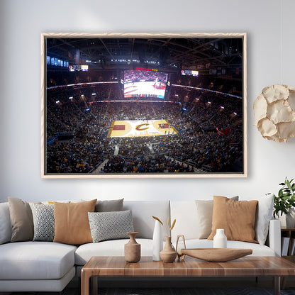 Quicken Loans Arena Cleveland, Stadium Canvas, Sport Art, Framed Canvas Print Wall Art, Floating Frame