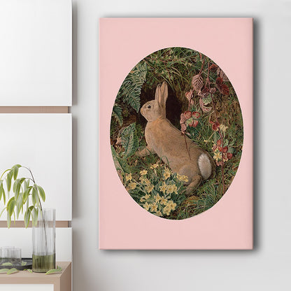 Rabbit Wall Art,Pring Decor,Pring Wall Prints, Canvas Art Print Decor, Painting Art, Canvas Prints Wall Art