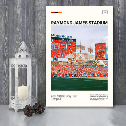 Raymond James Stadium Print, Tampa Bay Buccaneers Stadium Canvas Art, Fan Gifts, Sport Art, Canvas Print Wall Art