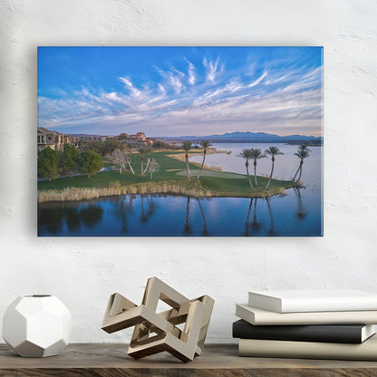 Reflection Bay Golf Courses In Las Vegas, Nv 3, Golf Art Print,Gifts Golf Lover