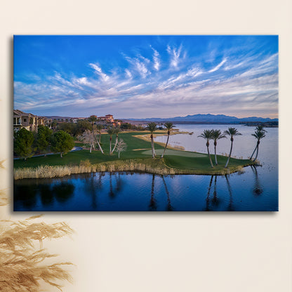Reflection Bay Golf Courses In Las Vegas, Nv 3, Golf Art Print,Gifts Golf Lover