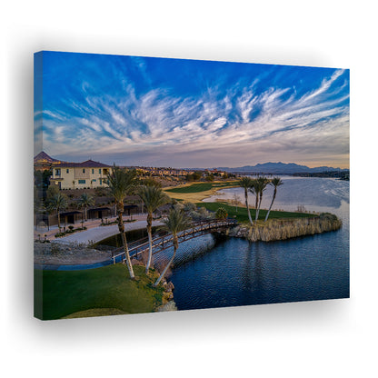 Reflection Bay Golf Courses In Las Vegas, Nv 4, Golf Art Print,Gifts Golf Lover