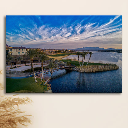 Reflection Bay Golf Courses In Las Vegas, Nv 4, Golf Art Print,Gifts Golf Lover