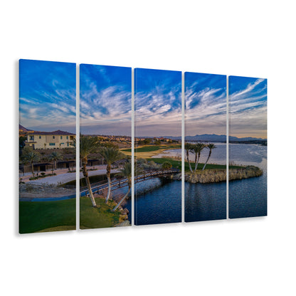 Reflection Bay Golf Courses In Las Vegas, Nv 4, Golf Art Print, Extra Large Canvas Print Wall Art