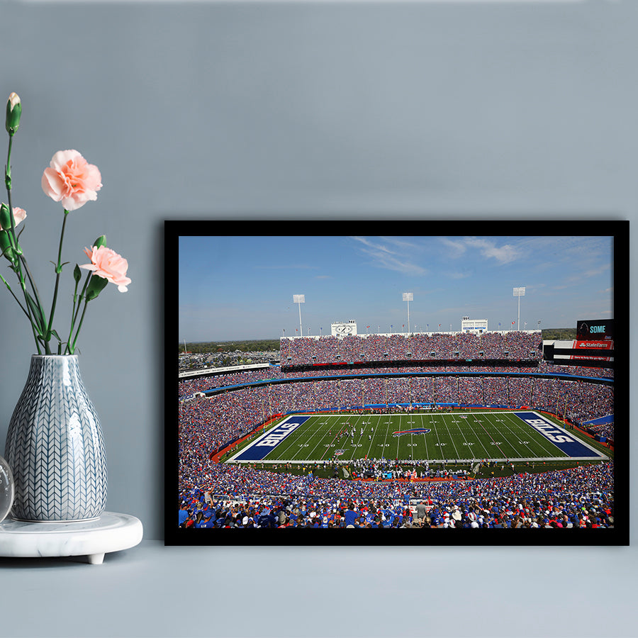 Rich Stadium, Stadium Canvas, Sport Art, Gift for him, Framed Art Print Wall Decor, Picture Framed