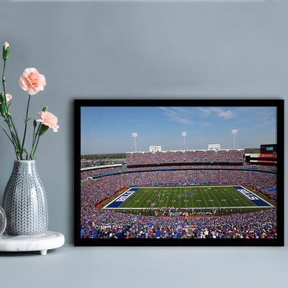 Rich Stadium, Stadium Canvas, Sport Art, Gift for him, Framed Art Print Wall Decor, Picture Framed