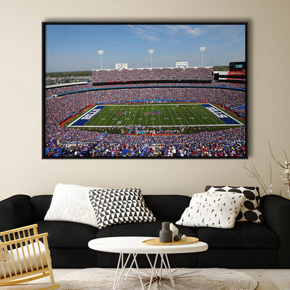 Rich Stadium, Stadium Canvas, Sport Art, Framed Canvas Print Wall Art, Floating Frame
