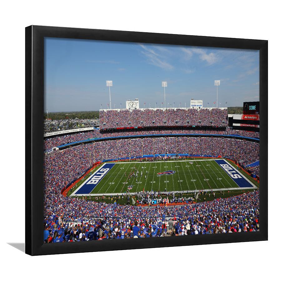 Rich Stadium, Stadium Canvas, Sport Art, Gift for him, Framed Art Print Wall Decor, Picture Framed
