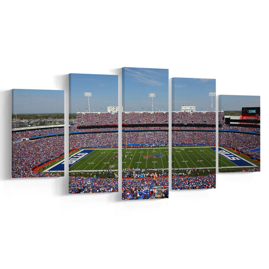 Rich Stadium, Stadium Canvas, Sport Art, Gift for him, 5 Panel, Large Canvas, Canvas Print Wall Art