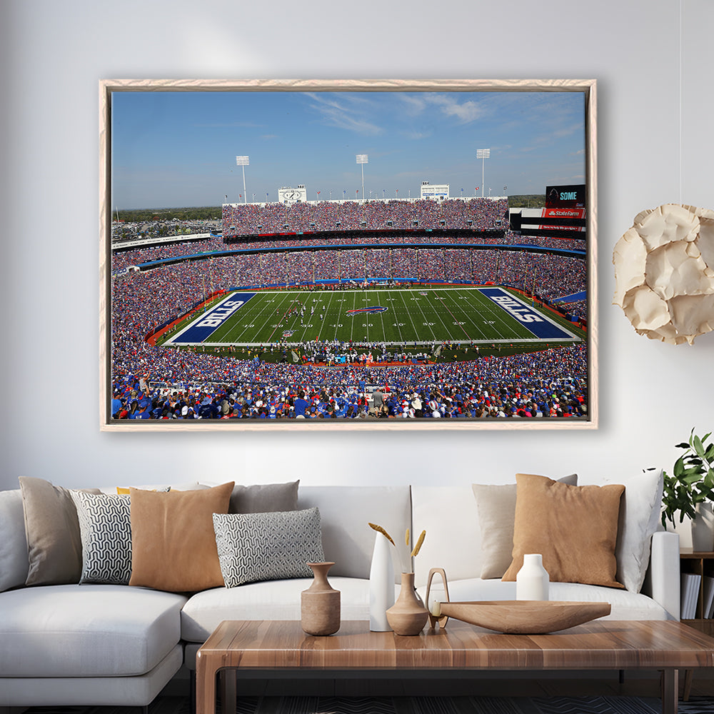 Rich Stadium, Stadium Canvas, Sport Art, Framed Canvas Print Wall Art, Floating Frame