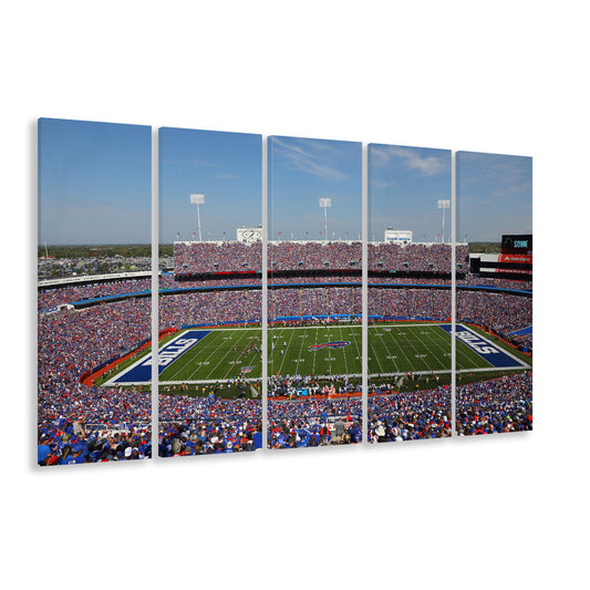 Rich Stadium, Stadium Canvas, Sport Art, 5 Panel B, Extra Large Canvas, Canvas Print Wall Art