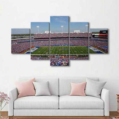 Rich Stadium, Stadium Canvas, Sport Art, Gift for him, 5 Panel, Large Canvas, Canvas Print Wall Art