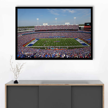 Rich Stadium, Stadium Canvas, Sport Art, Gift for him, Framed Art Print Wall Decor, Picture Framed