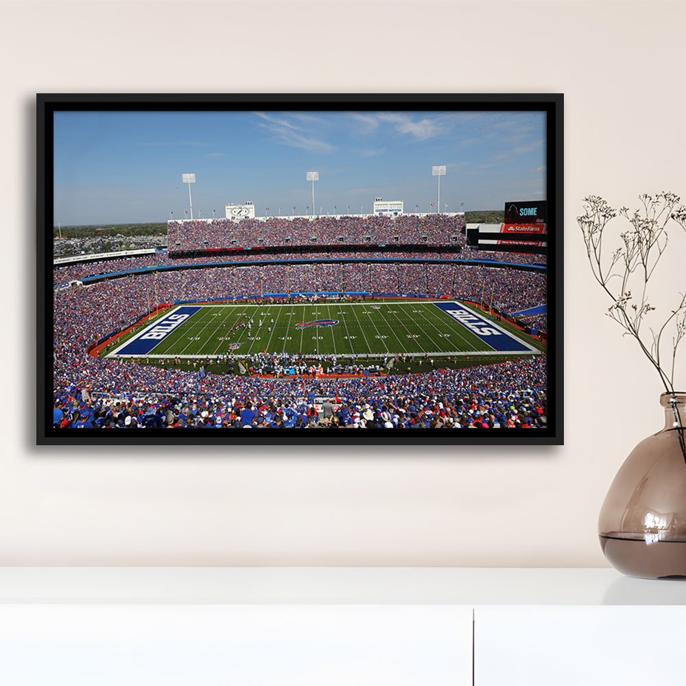 Rich Stadium, Stadium Canvas, Sport Art, Framed Canvas Print Wall Art, Floating Frame