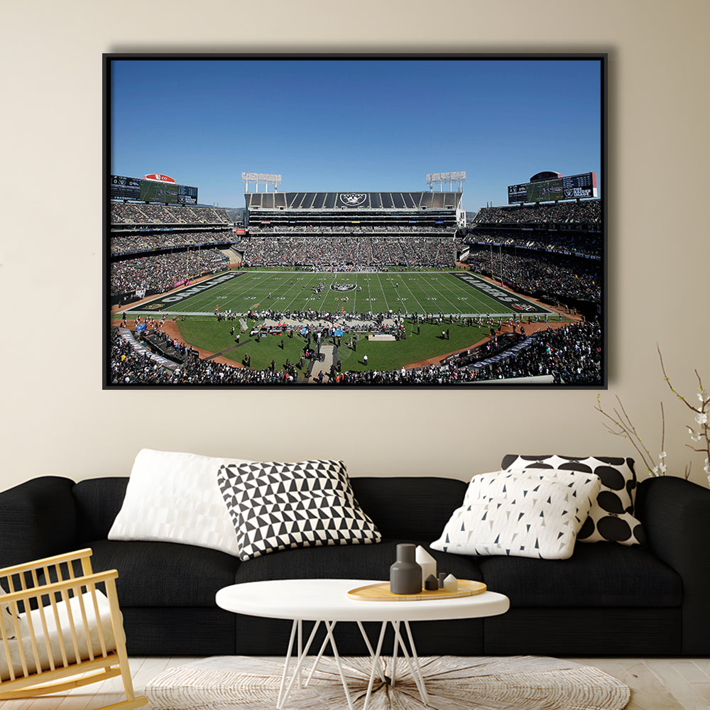 Ring Central Coliseum, Stadium Canvas, Sport Art, Framed Canvas Print Wall Art, Floating Frame