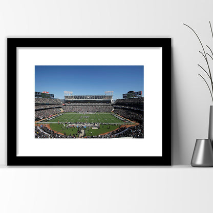 Ring Central Coliseum, Stadium Canvas, Sport Art, Gift for him, White Border Framed Art Print Wall Decor