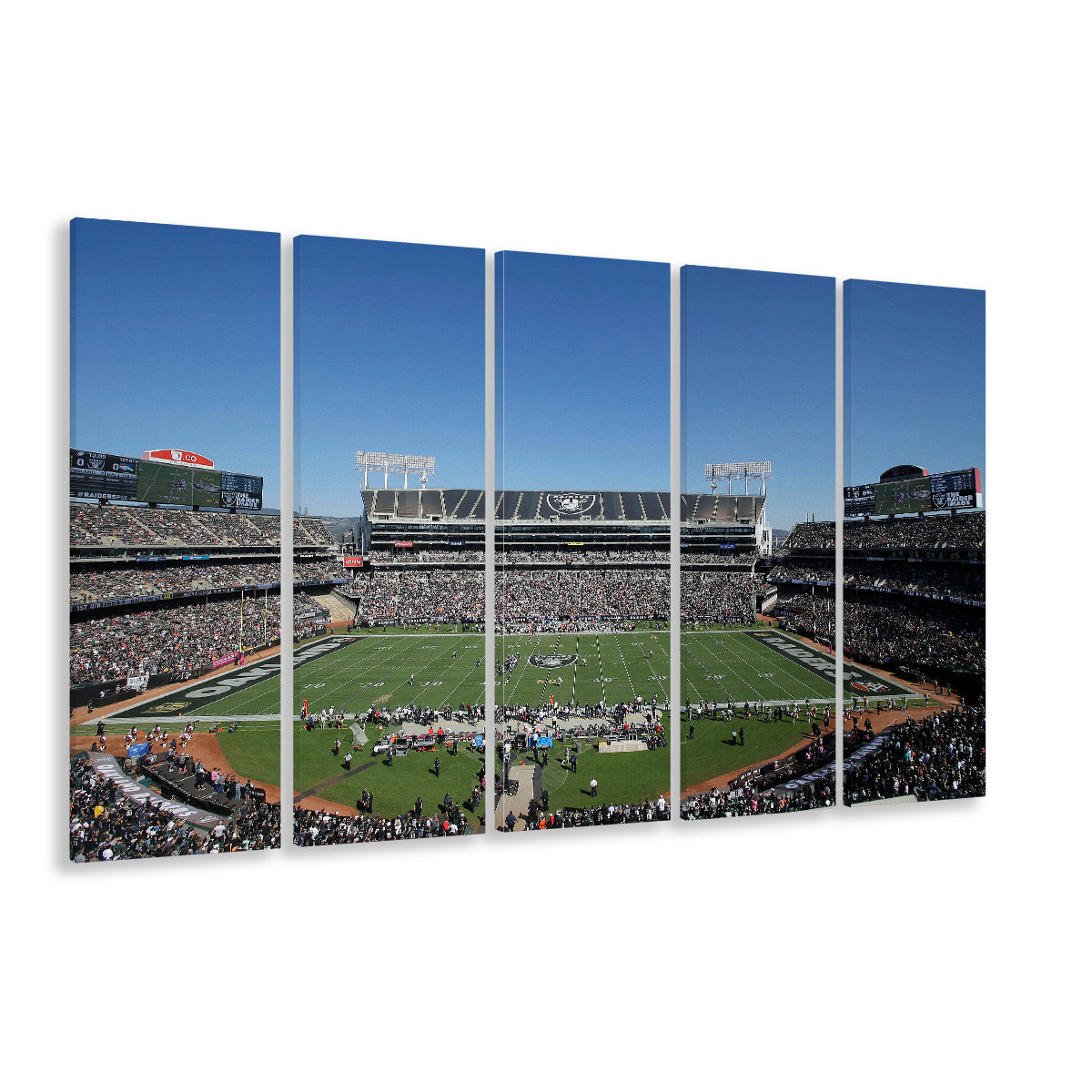 Ring Central Coliseum, Stadium Canvas, Sport Art, 5 Panel B, Extra Large Canvas, Canvas Print Wall Art