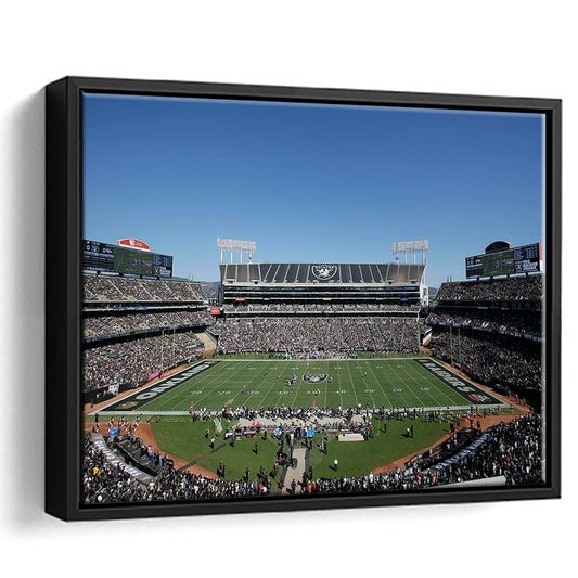 Ring Central Coliseum, Stadium Canvas, Sport Art, Framed Canvas Print Wall Art, Floating Frame