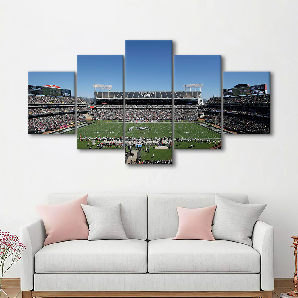 Ring Central Coliseum, Stadium Canvas, Sport Art, Gift for him, 5 Panel, Large Canvas, Canvas Print Wall Art