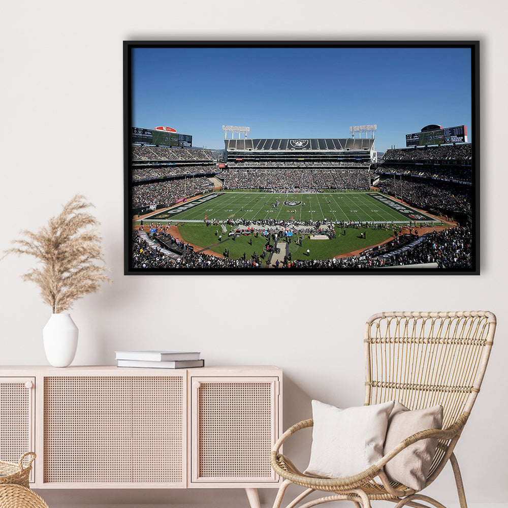 Ring Central Coliseum, Stadium Canvas, Sport Art, Framed Canvas Print Wall Art, Floating Frame