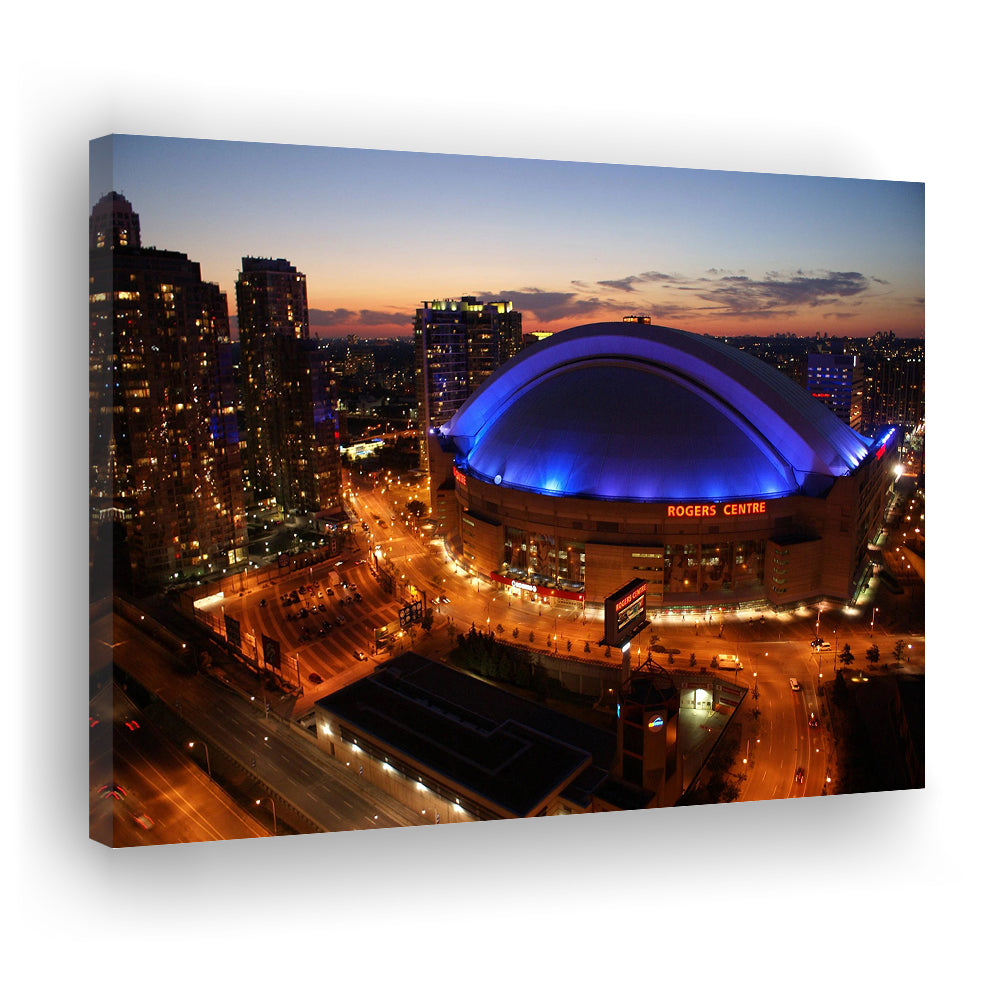 Rogers Center, Stadium Canvas, Sport Art, Gift for him, Man Cave Decor, Art Print, Canvas Print Wall Art